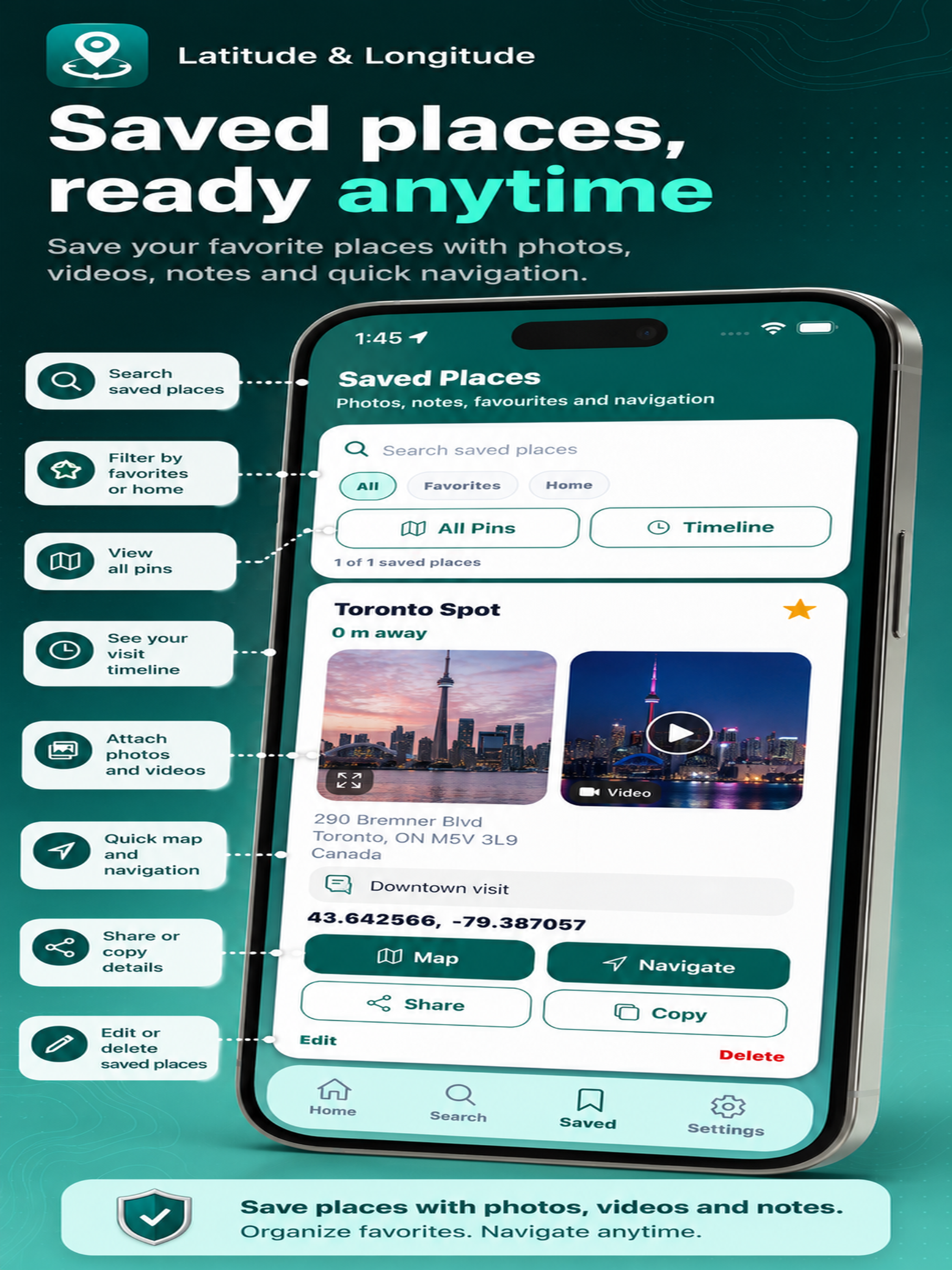 Latitude & Longitude screenshot 11
