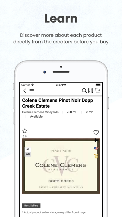 Central Wine Merchants iPhone screenshot 4 - Shopping app