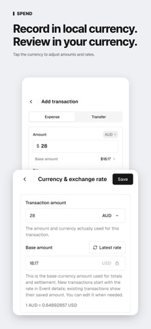 SPEND - Split & Track Expenses Screenshot 7 of 9