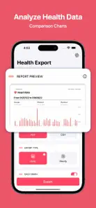 Health App Data Export Tool screenshot #2 for iPhone