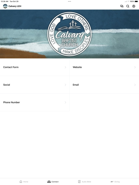 Screenshot #5 pour Calvary Baptist Church LEH