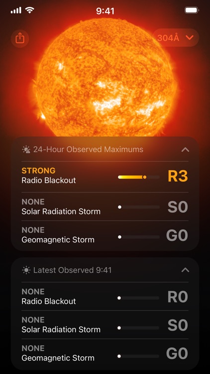 Solar Weather - Space Forecast screenshot-4