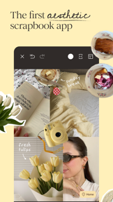 klora - scrapbook collages screenshot