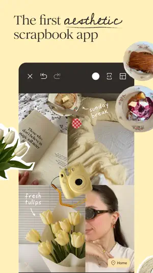 klora - scrapbook collages screenshot 2