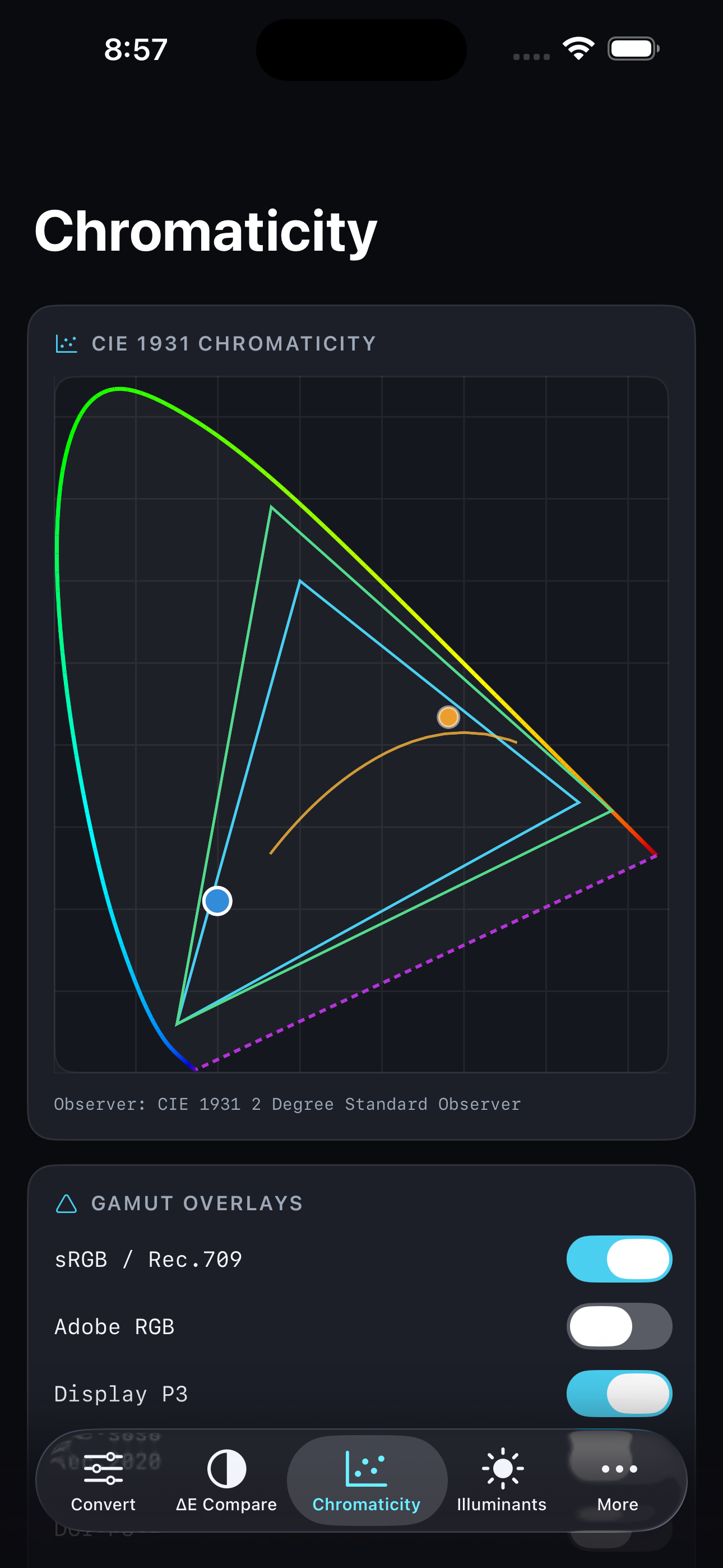 Tristimulus: Color Lab screenshot 2 of 3