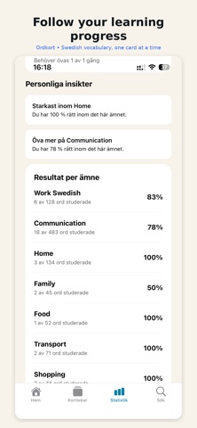 Ordkort Screenshot 5 of 6