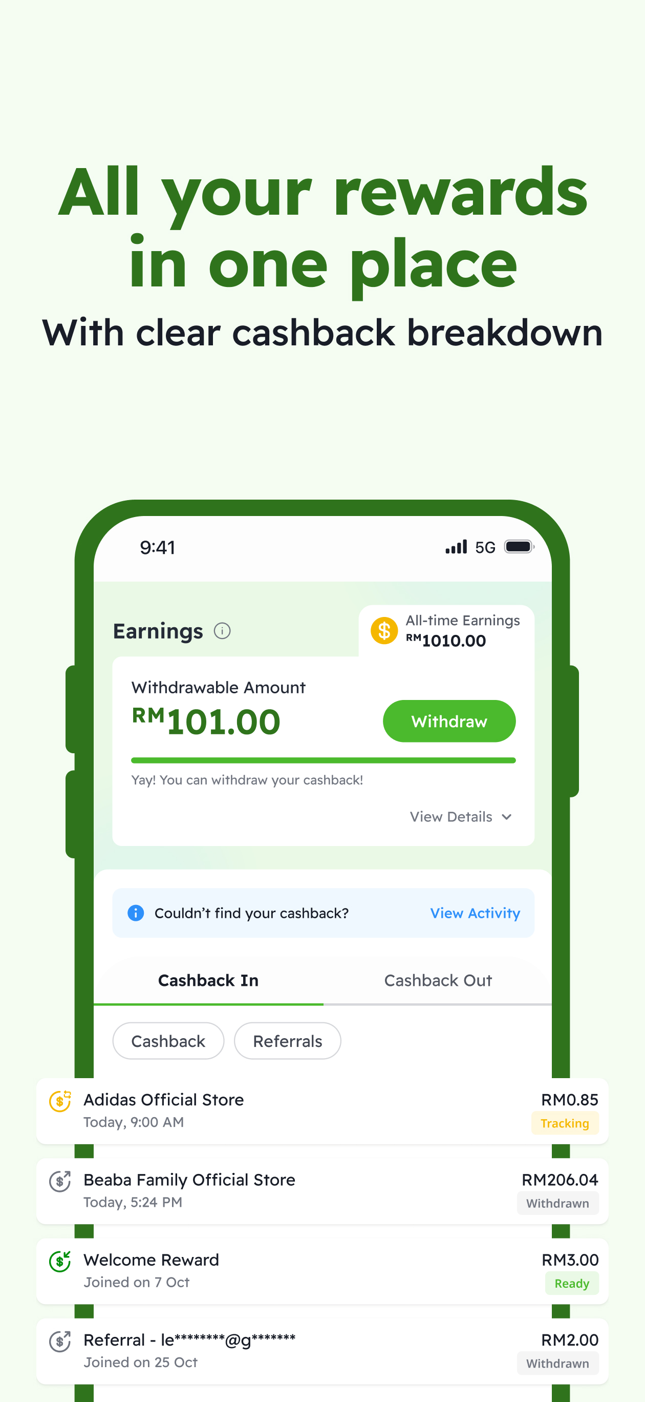 Cashiu: Everyday cashback screenshot 4