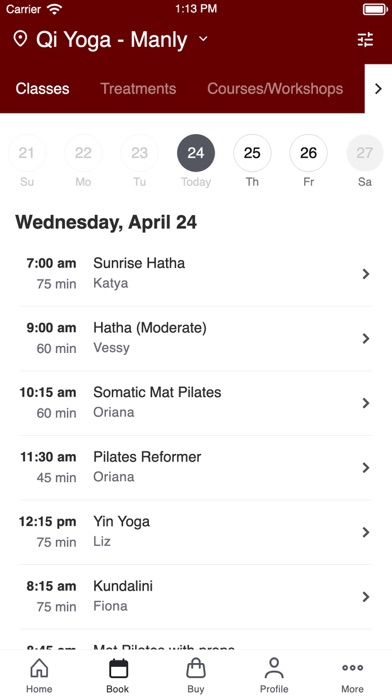 Qi Yoga Screenshot