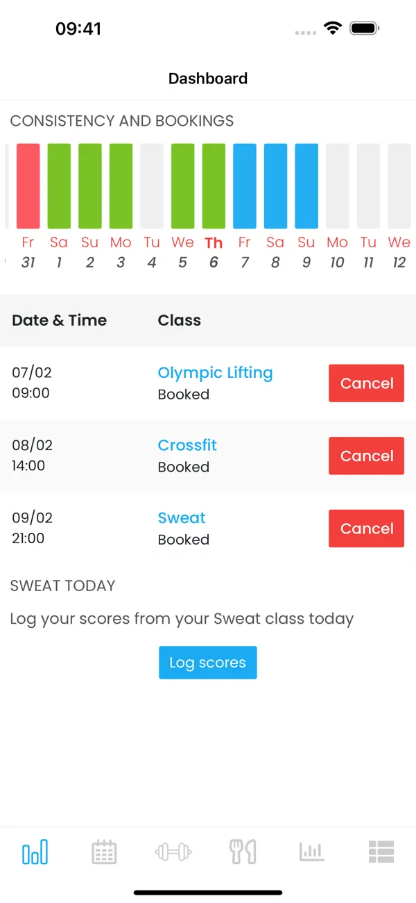 Screenshot #1 pour Gymnasium: Members Hub