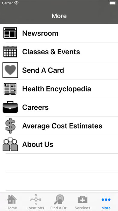 St Luke's Hospital Screenshot
