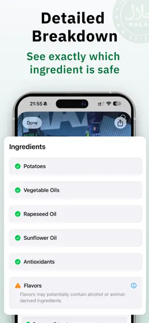 Halal Scanner - HalalScan AI screenshot 3
