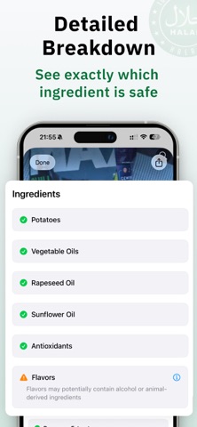 Halal Scanner - HalalScan AI screenshot