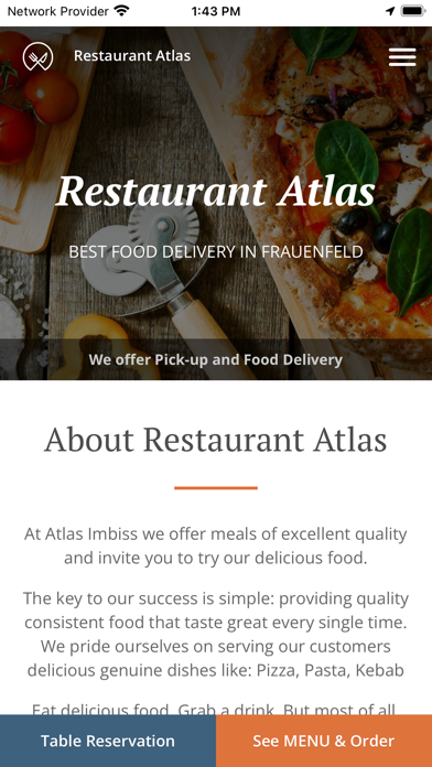 Screenshot #2 pour Restaurant Atlas