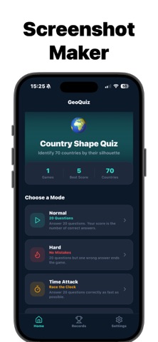 Country Land Quiz screenshot