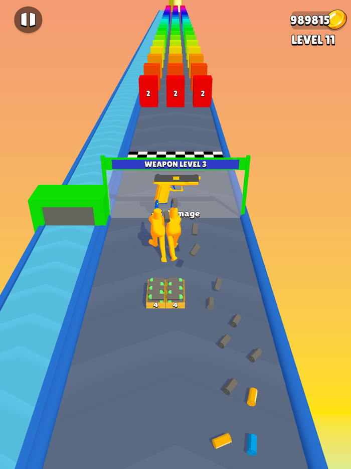 Crowd Rush Runner 3D