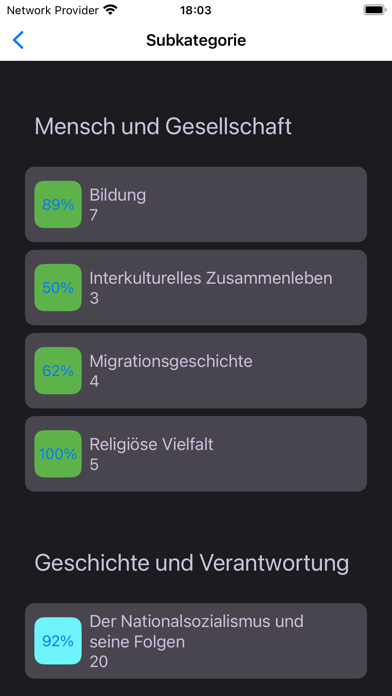Einbürgerungstest Pro Test Screenshot