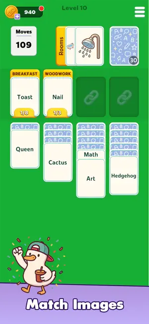 Solitaire Word : Associations screenshot 1