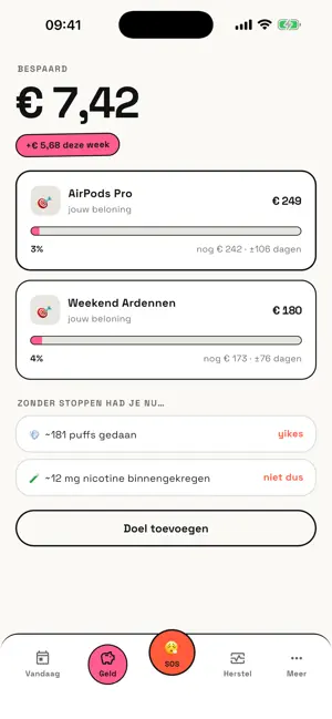 Dampvrij: quit vaping screenshot 4