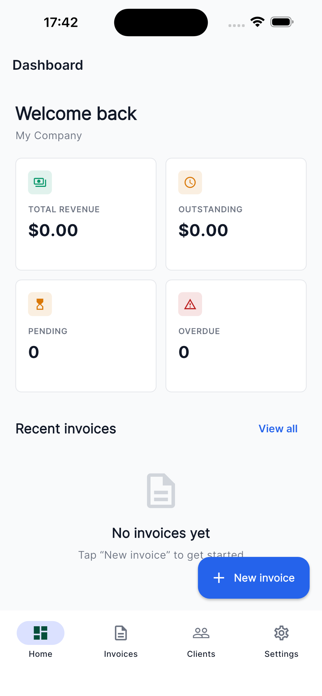 Invoice Generator - Easy Screenshot 1 of 4