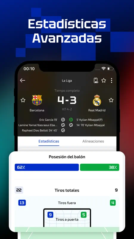 AiScore - Puntajes en Vivo screenshot 3 of 8