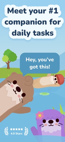 Otto: Daily Tasks Virtual Pet iPhone screenshot