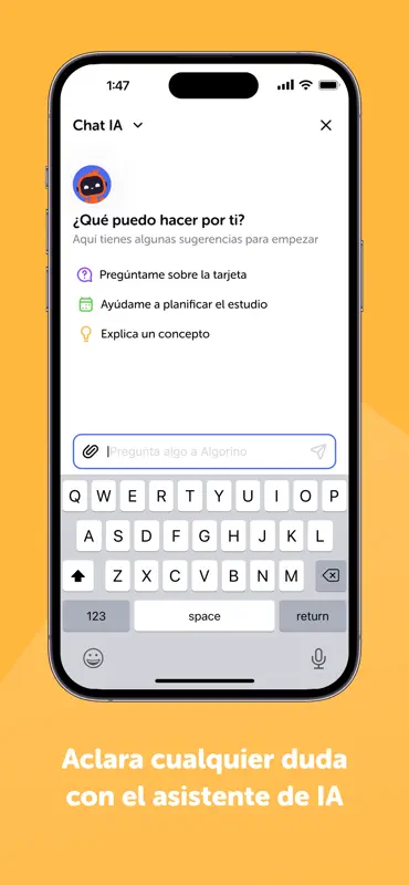 Algor: IA para estudiar screenshot 5 of 8