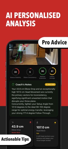 Darts Pro - Pose and Tracking iPhone screenshot