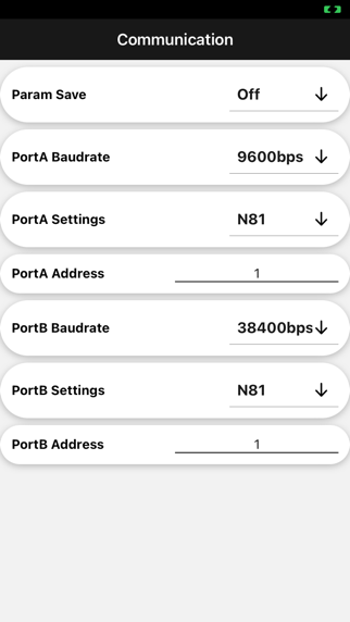 Radius BLE Screenshot 2 of 5