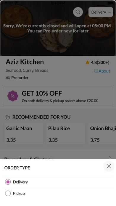 Aziz Kitchen Screenshot