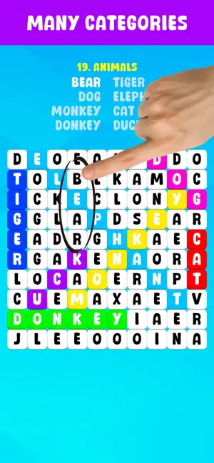 Word Search Master 1000+ screenshot 1