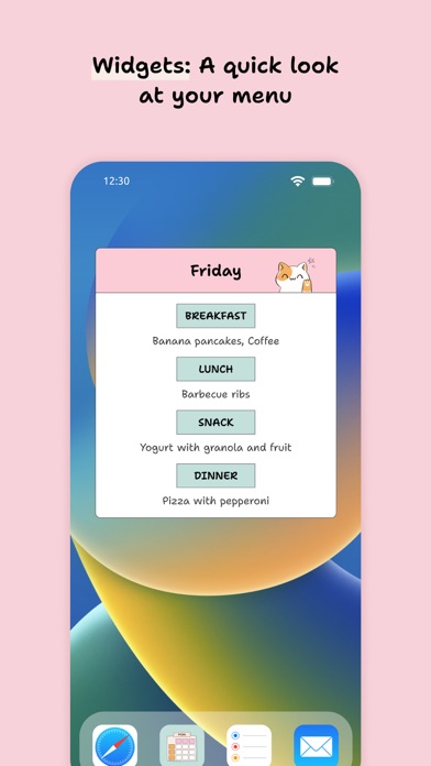 Meal Planner & Weekly Menu iPhone screenshot 6 - Food & Drink app