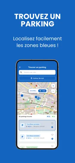 Captura de pantalla de Disque Bleu en iPhone 5