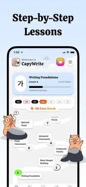 Write Korean - CapyWrite screenshot 2