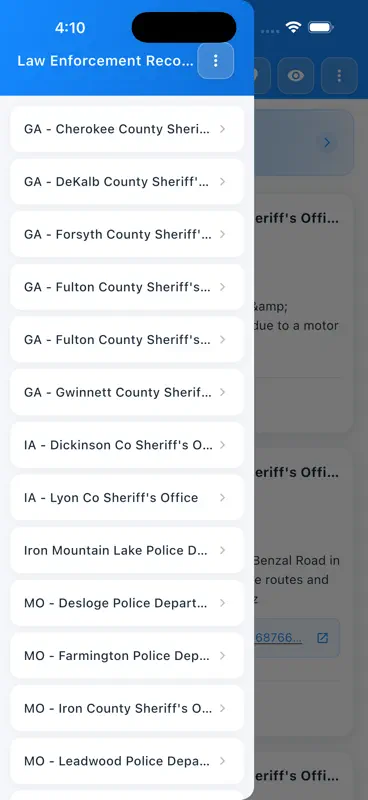 MobilePatrol: Public Safety screenshot 4 of 5