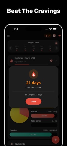 Carnivore Diet Tracker: Vore Screenshot 9 of 10
