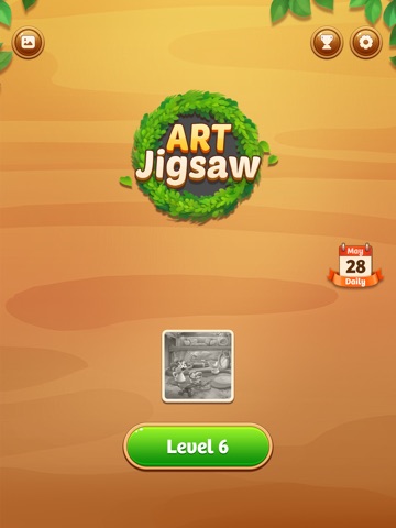 Creative Art: Puzzles Jigsaw iPad screenshot