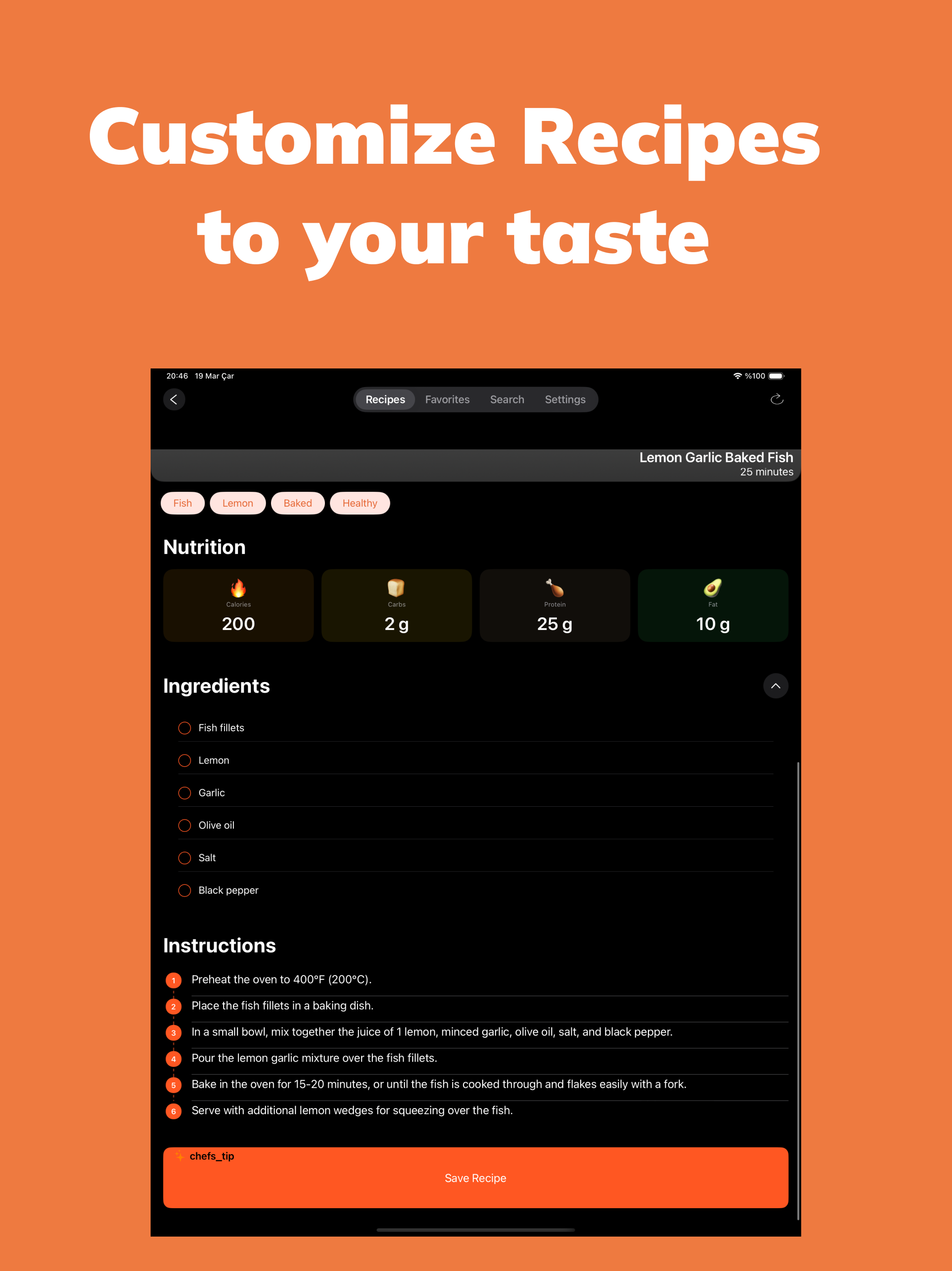 Recipe Generator - whichFood screenshot 8
