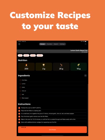 App screenshot