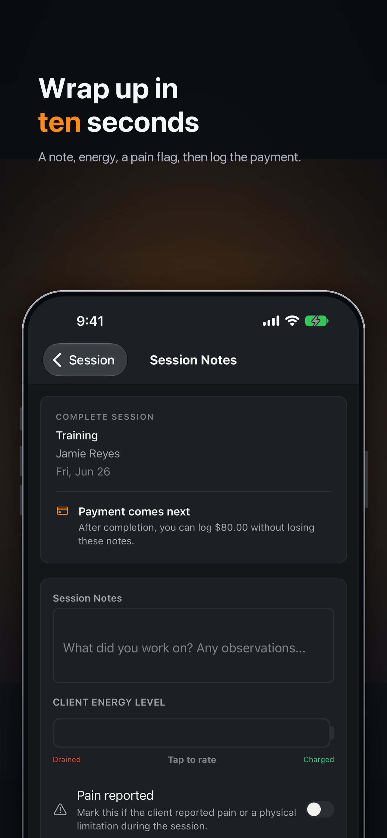 Personal Trainer CRM: RosterOS screenshot 8