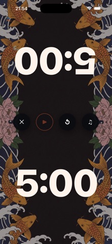 ChessTimer: Chess Clock Design iPhone screenshot