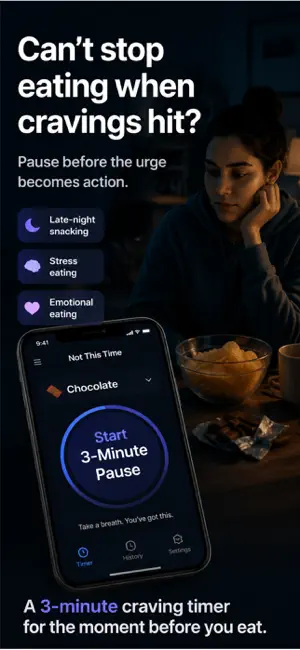 Not This Time: Stop Food Urges screenshot 1