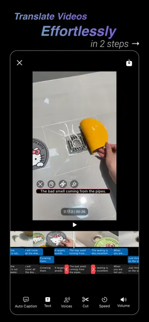 TransVid Quick Video Translate screenshot 1