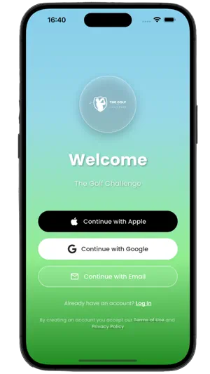The Golf Challenge App screenshot 1