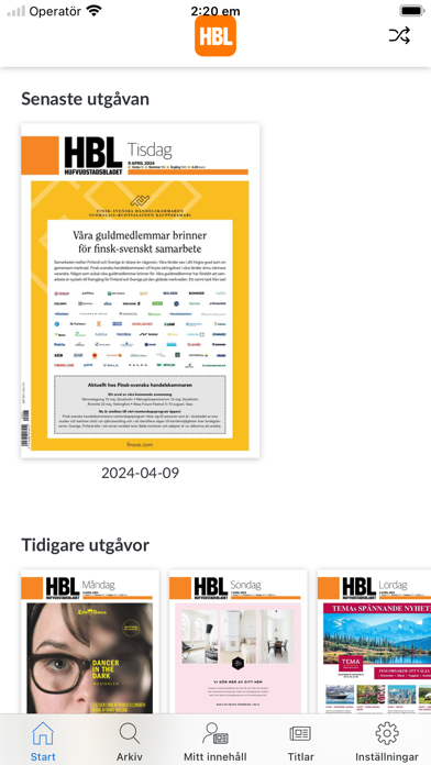 HBL 365 Screenshot