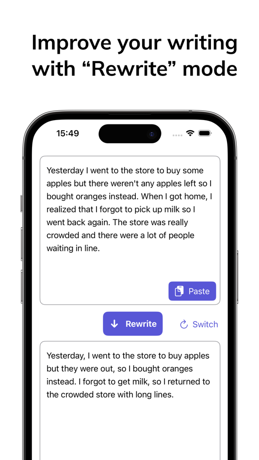 #3. Grammar - Write Better with AI (iOS) 由: Worathiti Manosroi