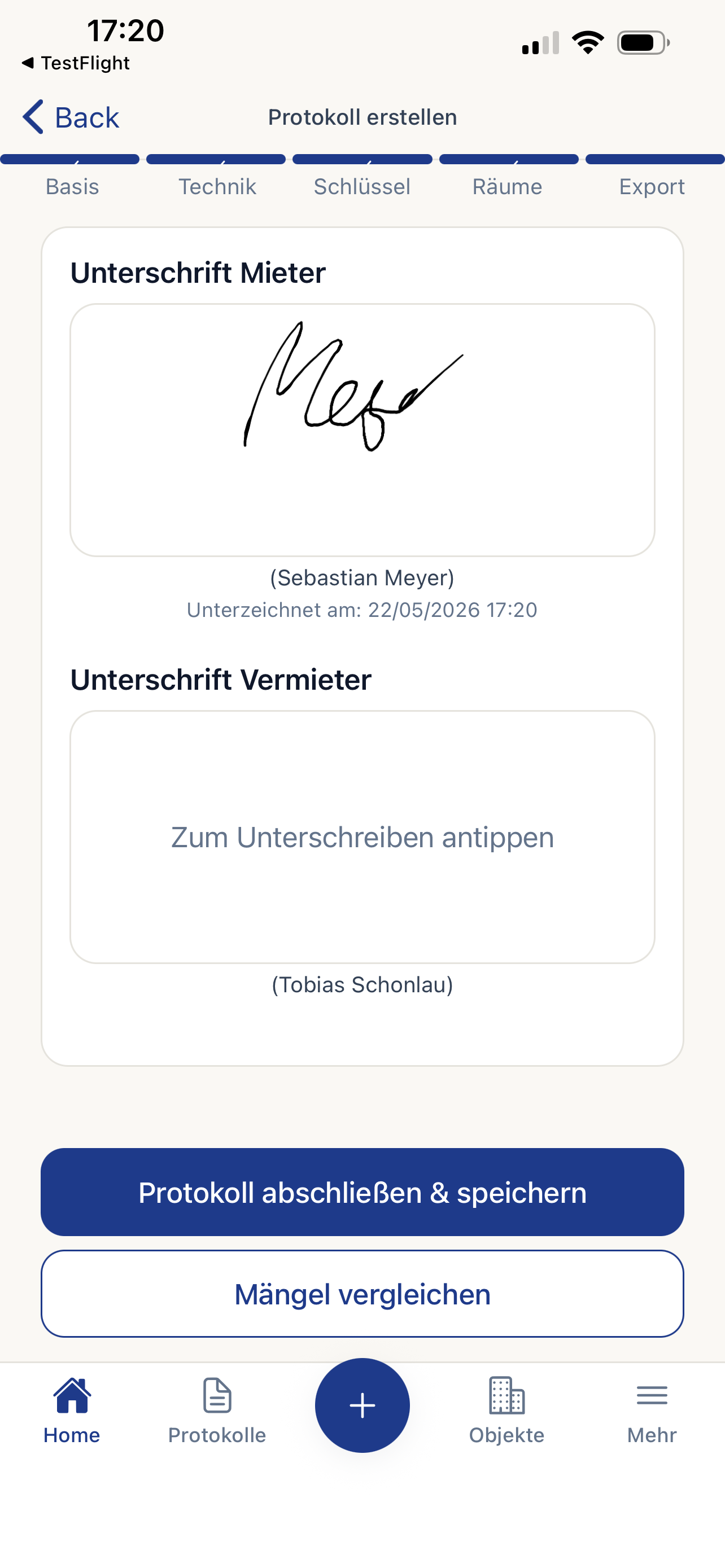 WohnungsCheck Protokoll screenshot 7
