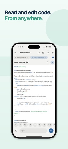 Motif - SSH & Codex screenshot