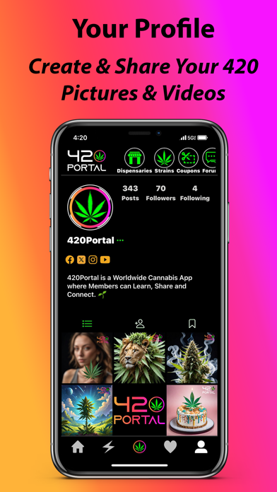 420Portal: Weed & Cannabis Screenshot