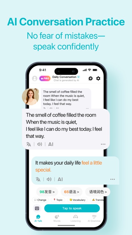 Talksy – AI Language Learning