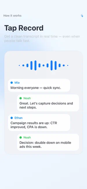 Note Taker: Audio to Text screenshot 2